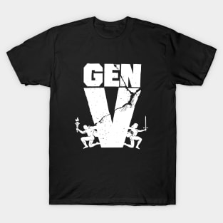 Gen V Fan Logo White T-Shirt